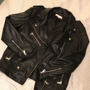 H&M leather jacket